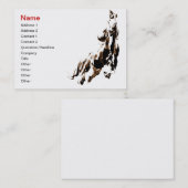 ウマ名刺 名刺 (正面/裏面)