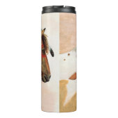 ウマ威厳のあるーズ・バイ・ビル タンブラー (裏面)