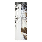 ウマ威厳のあるーズ・バイ・ビル タンブラー (裏面)