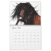 ウマ威厳のあるー・バイ・バイバーレ・カレンダー カレンダー (2月 2026)