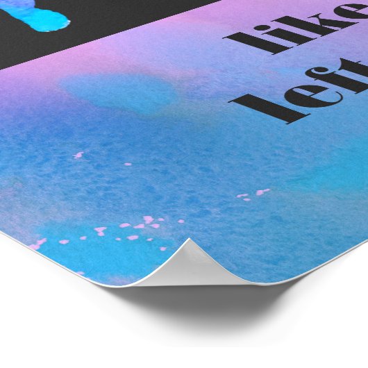 ウマ感動的引用文の野生ランニングの ポスター (角)