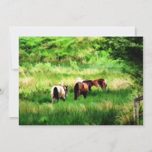 ウマ招待状 (正面)