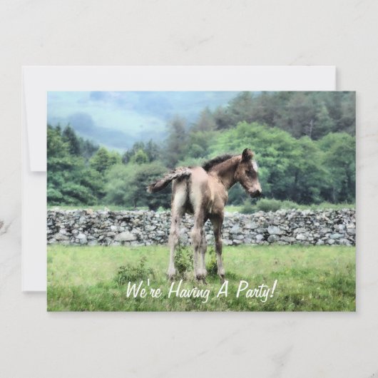 ウマ招待状 (正面)