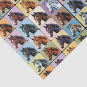 ウマ柄クリエイティブクラフトラッピング馬術 薄葉紙 (詳細)