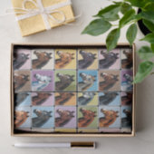 ウマ柄クリエイティブクラフトラッピング馬術 薄葉紙 (ギフト)