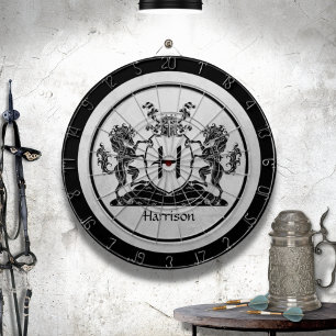 ウマ王室のクレストモノグラム ダーツボード