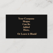 ウマ科のなSample1 名刺 (裏面)