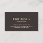 ウマ科のカイロプラクター馬の訓練の馬術 名刺 (裏面)