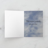 ウマ科の共感馬とオークの木 カード (内部)