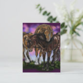 ウマ科の献身~バレンタインデーはがき シーズンポストカード (スタンド正面)