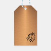 ウマ科の誕生日 ギフトタグ (裏面)