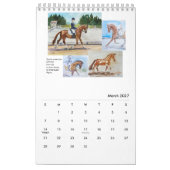 ウマ科のArt S. Payneページ独身のカレンダー カレンダー (3月 2027)