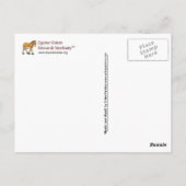 ウマ科のVoices MysticとWyattはがき ポストカード (裏面)