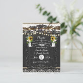 ウマ素朴シューズ&フラワーウェディング 案内ポストカード (スタンド正面)