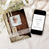 ウマ素朴ビットサテンウェスタン命日 招待状