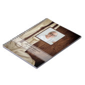 ウマ素朴ビットサテン葬儀記念ゲストハウス ノートブック (左側)