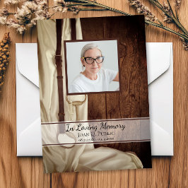 ウマ素朴ビットサテン葬儀記念悔やみや弔慰 サンキューカード