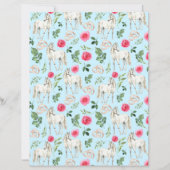 ウマ結婚ス・スクラップブック紙イン・ブルー (正面)