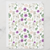 ウマ結婚ス・スクラップブック紙イン・ホワイト (正面)