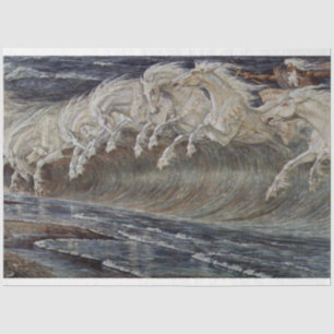 ウマ絵画ズ・デコペ紙 薄葉紙
