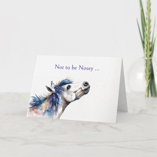 ウマ考えズ・オブ・ユーかわいいとおもしろいき シーズンカード (正面)