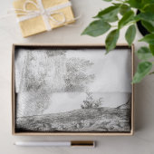 ウマ色彩の鮮やかーエフエメラデクページヴィンテージファーム 薄葉紙 (ギフト)