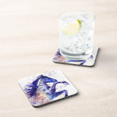 ウマ芸術的ウウォーター(ばちゃばちゃ)跳ねる絵画ズ コースター (右側)