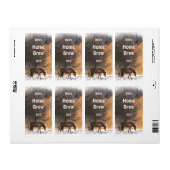 ウマ・イン・ウィンター・ビールラベル ラベル (フルシート)