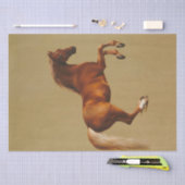 ウマ・ウイスレジャケ絵を描ットのデコペポートレート 薄葉紙 (クラフト)