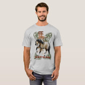 ウマ・シャツの年 Tシャツ (正面フル)