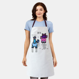 ウマ&ヒッポ エプロン