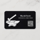 ウマ・ファリアプレミアムQRビジネス・カード 名刺 (正面)