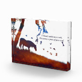 ウマ・メモリアル・ミニマルスタイル・スピリット フォトブロック (右)