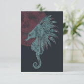 ウミウマと赤い月 招待状 (スタンド正面)