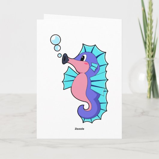 ウミウマ カード (裏面)