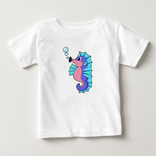 ウミウマ ベビーTシャツ (正面)