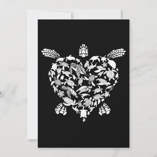 ウミガメおもしろいのギフト男女のカメカッコいいが聞く セーブザデート (正面)