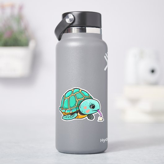 ウミガメお洒落のステッカー子供へ シール (HydroFlask)