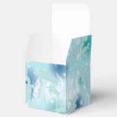 ウミガメが海の下で赤ちゃんシャワー フェイバーボックス (オープン)