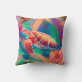 ウミガメとアンゲフィッシュ クッション (裏面)