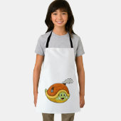 ウミガメとシェルを家として エプロン (インサイチュ)