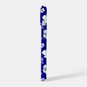 ウミガメとハイビスカス iPhone 15ケース (左側面)