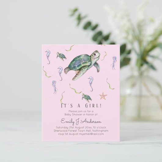 ウミガメとフレンズ男の赤ちゃんまたはガールシャワーInv (スタンド正面)