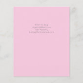 ウミガメとフレンズ男の赤ちゃんまたはガールシャワーInv (裏面)