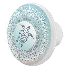 ウミガメとマンダラ航海の セラミックノブ