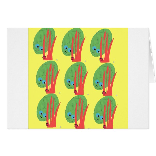 ウミガメとラディバグ (正面横)