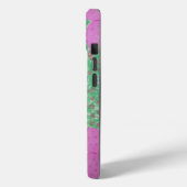 ウミガメと花トロピカルアート Case-Mate iPhoneケース (裏面 / 左)