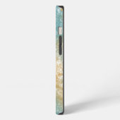 ウミガメのアート名言 iPhoneケース (左側面)