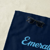 ウミガメのエメラルドコースト ビーチタオル (インサイチュ)