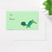 ウミガメのギフトラベル (デスク)